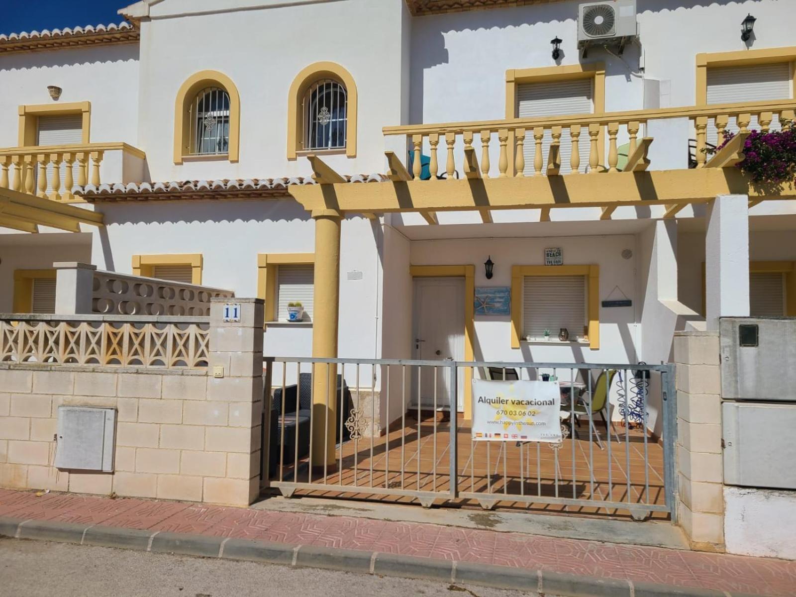 Bungalow Pueblo Mar En Els Poblets. Dénia Exterior foto